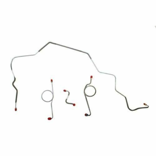 Front brake line kit fits - front,